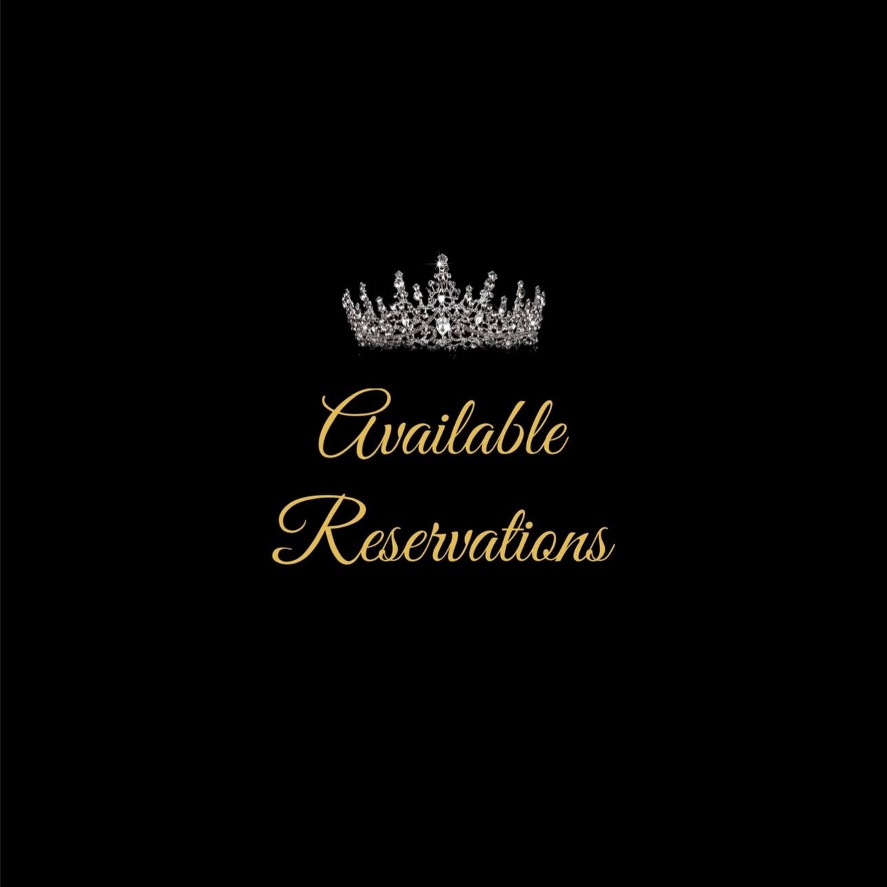 Available Litter Reservations